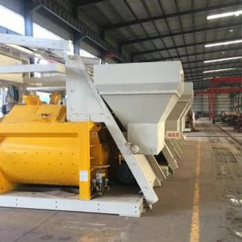 Concrete mixer production center