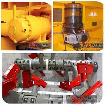Concrete mixer with bucket