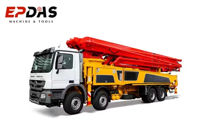 Betonnen lijnpomptruck