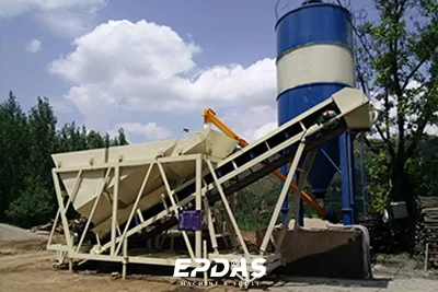 Dry Mix-betonfabriek in Italië