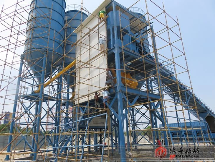 HZS180 Concrete Batching Plant