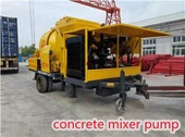 40m³/uur Betonmixer Met Pomp