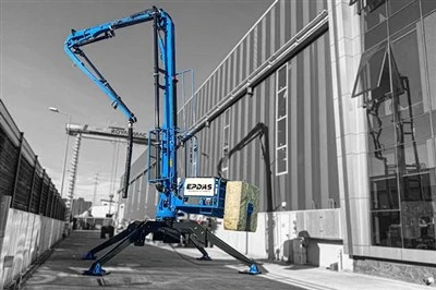 Spider mobiele betonplaatsingsboom